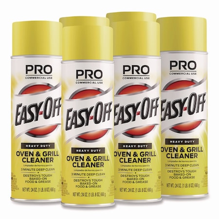 Professional Easy-Off® Oven and Grill Cleaner, 24 oz Aerosol, PK6 62338-85261